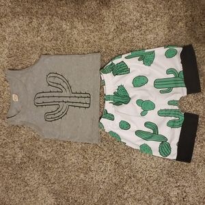 Baby cactus outfit